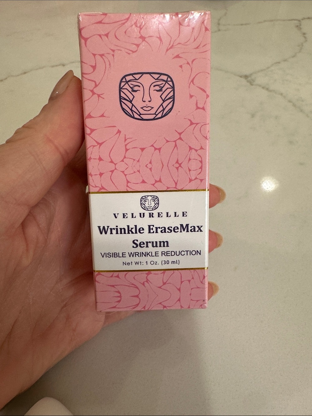 Wrinkle EraseMax Serum — Pink Anti-Aging Face Serum